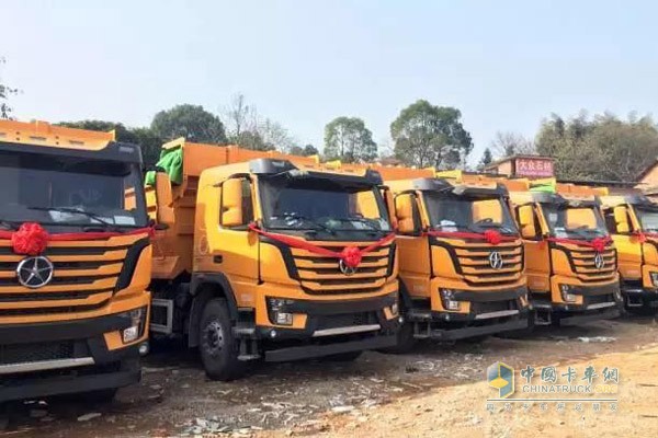 大運(yùn)重卡N8V智能渣土車