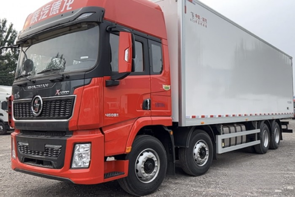 中集陜汽一體化:實力運輸，中集太字節KG冷藏肉掛車